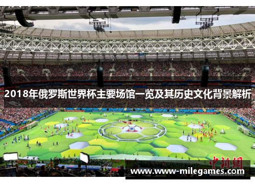 2018年俄罗斯世界杯主要场馆一览及其历史文化背景解析