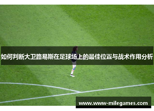 如何判断大卫路易斯在足球场上的最佳位置与战术作用分析